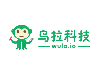 劉歡的烏拉科技（wula.io）華人生活平臺(tái)logo設(shè)計(jì)