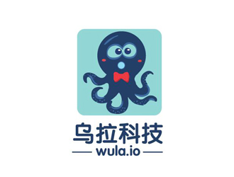 鄒小考的烏拉科技（wula.io）華人生活平臺logo設(shè)計