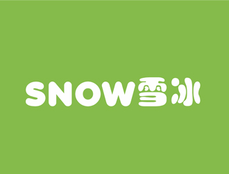 劉彩云的Snow雪冰logo設(shè)計