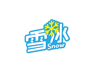 陳兆松的Snow雪冰logo設計