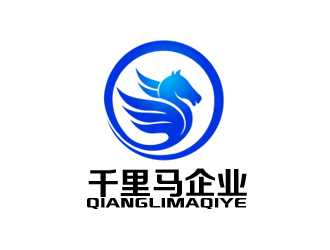 余亮亮的西安千里馬企業(yè)管理有限公司logo設(shè)計(jì)