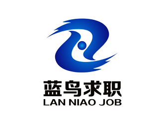 譚家強的藍鳥求職logo設計