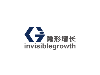 黃安悅的invisiblegrowth 隱形增長logo設(shè)計