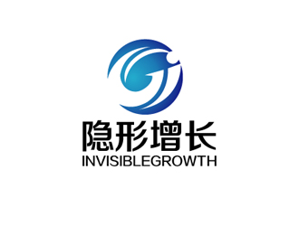 秦曉東的invisiblegrowth 隱形增長logo設(shè)計