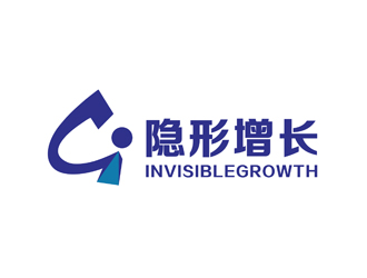 陳今朝的invisiblegrowth 隱形增長logo設(shè)計