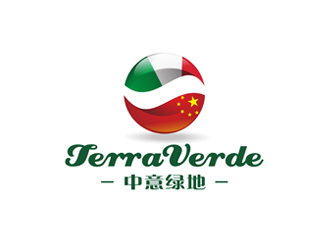 鄭國麟的中意綠地協(xié)會 TERRE VERDElogo設計