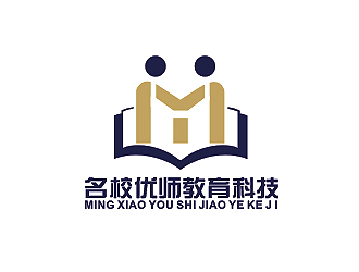 盛銘的北京名校優(yōu)師教育科技有限公司logo設計