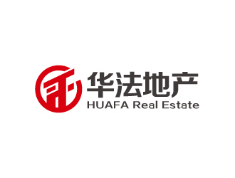 林穎穎的華法地產(chǎn) HUAFA Real Estate   法國投資，置業(yè)，安家一站式服務(wù)平臺(tái)logo設(shè)計(jì)