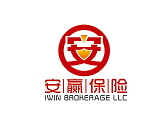 趙鵬的安贏保險(xiǎn) IWIN BROKERAGE LLClogo設(shè)計(jì)