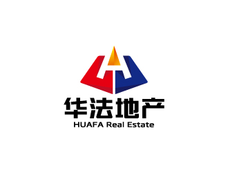 周金進(jìn)的華法地產(chǎn) HUAFA Real Estate   法國投資，置業(yè)，安家一站式服務(wù)平臺(tái)logo設(shè)計(jì)