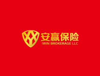 周金進(jìn)的安贏保險(xiǎn) IWIN BROKERAGE LLClogo設(shè)計(jì)