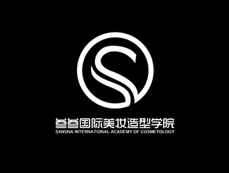 吳曉偉的叁叁國際美妝造型學(xué)院logo設(shè)計(jì)