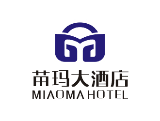 梁俊的苗瑪大酒店logo設計