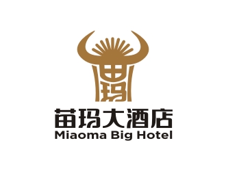 曾翼的苗瑪大酒店logo設計