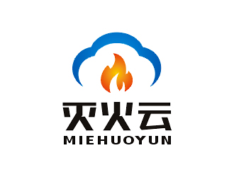 梁俊的滅火云logologo設計