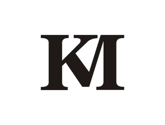 李泉輝的KM服飾皮具logo設計