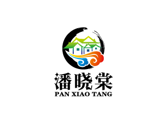 周金進的潘曉棠酒店民宿logologo設計