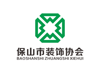 陳今朝的保山市裝飾協(xié)會logo設(shè)計