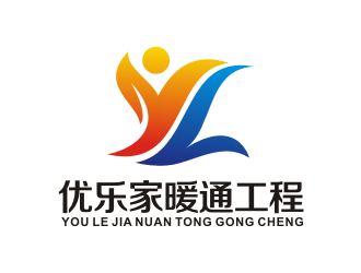 李泉輝的成都優(yōu)樂(lè)家暖通工程有限公司logo設(shè)計(jì)