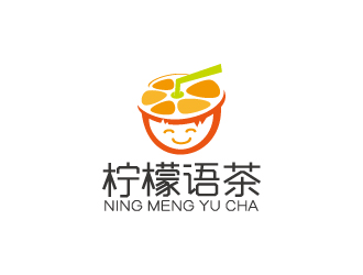 周金進的奶茶店logo（檸檬語茶）logo設計