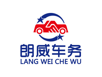 向正軍的朗威車務(wù)汽車管家logo設(shè)計