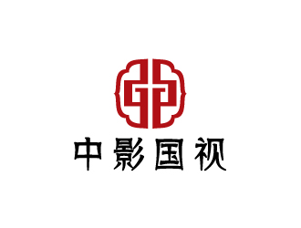 陳兆松的字體印章標志-中影國視logo設計