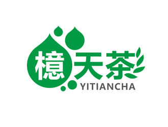 趙鵬的檍天茶茶館商標logo設計