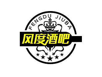 秦曉東的風(fēng)度酒吧logo設(shè)計(jì)