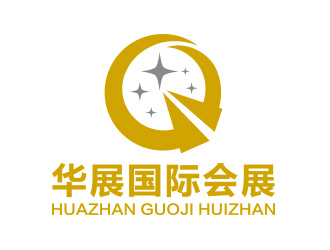 向正軍的鄭州華展國際會展策劃有限公司logo設計