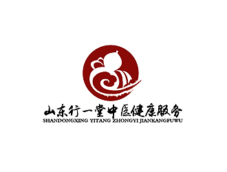 秦曉東的山東行一堂中醫(yī)健康服務(wù)有限公司logo設(shè)計