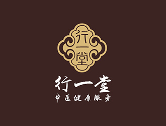 吳曉偉的山東行一堂中醫(yī)健康服務(wù)有限公司logo設(shè)計