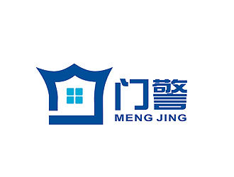 盛銘的門(mén)警盾牌logologo設(shè)計(jì)