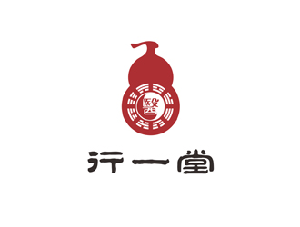 陳今朝的山東行一堂中醫(yī)健康服務(wù)有限公司logo設(shè)計