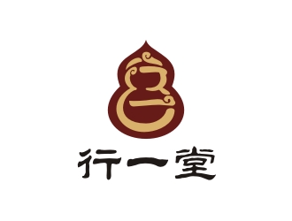 曾翼的山東行一堂中醫(yī)健康服務(wù)有限公司logo設(shè)計