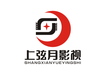 姜彥海的湖南上弦月影視文化傳媒有限公司logo設計