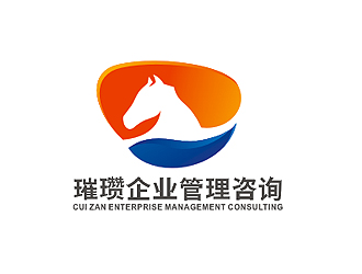 盛銘的上海璀瓚企業(yè)管理咨詢有限公司logo設計