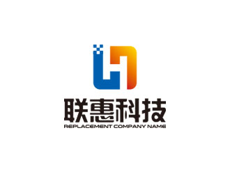 鐘炬的聯(lián)惠科技logo設計