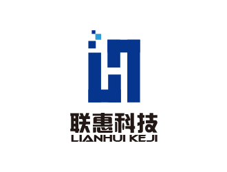 高明奇的聯(lián)惠科技logo設計