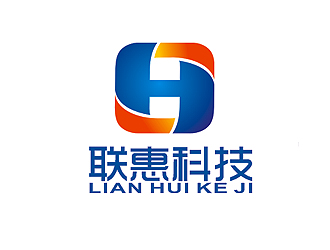 盛銘的聯(lián)惠科技logo設(shè)計