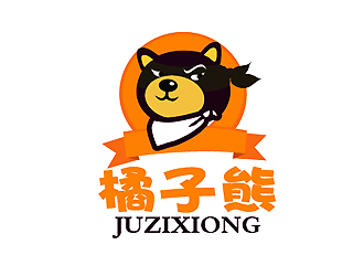 秦曉東的橘子熊食品卡通logo設(shè)計(jì)logo設(shè)計(jì)