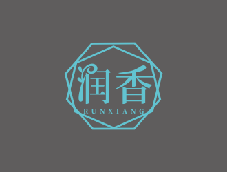 林麗芳的廣州市潤香環(huán)保科技有限公司logo設(shè)計