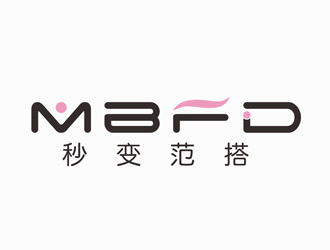 劉彩云的秒變范搭服飾商標設計logo設計