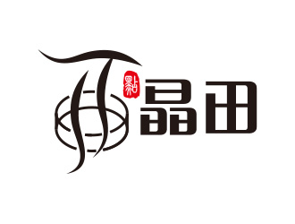 尹澤云的晶田粵菜餐廳標(biāo)志logo設(shè)計