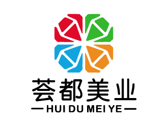 彭波的薈都美業(yè)培訓(xùn)logo設(shè)計