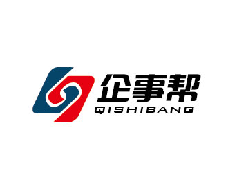 李賀的企事幫（qi shi bang）qishibang.net.cnlogo設(shè)計