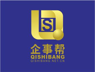 吳志超的企事幫（qi shi bang）qishibang.net.cnlogo設(shè)計