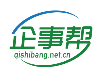 曹芊的企事幫（qi shi bang）qishibang.net.cnlogo設(shè)計