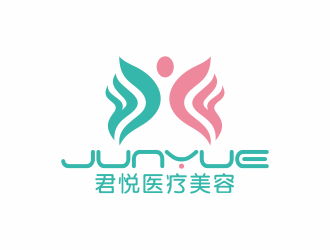 何嘉健的君悅醫(yī)療美容美體logo設計