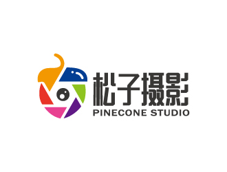 周金進(jìn)的松子攝影PINECONE STUDIOlogo設(shè)計