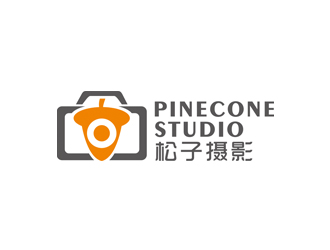 趙鵬的松子攝影PINECONE STUDIOlogo設(shè)計(jì)